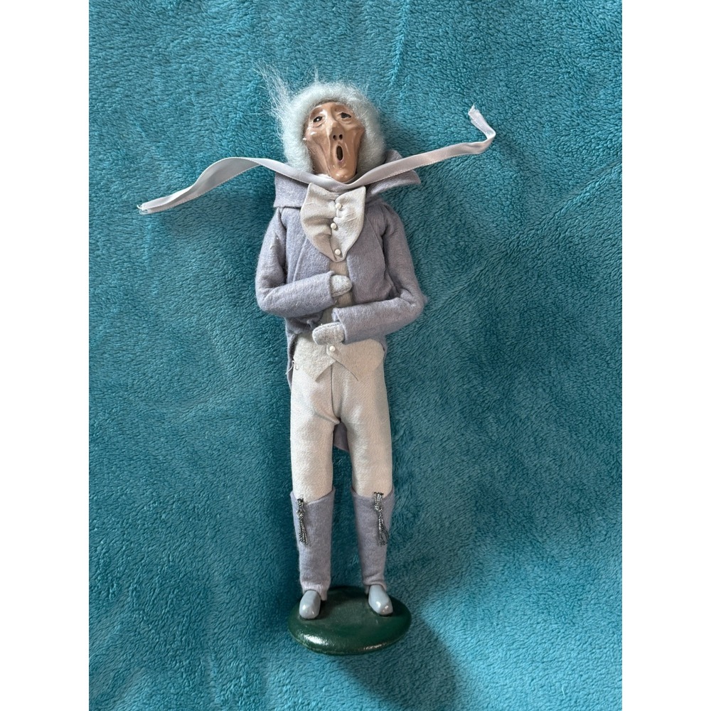 Byers Choice Carolersβ 1986 Marleys Ghost First Edition Christmas Carol Figurine